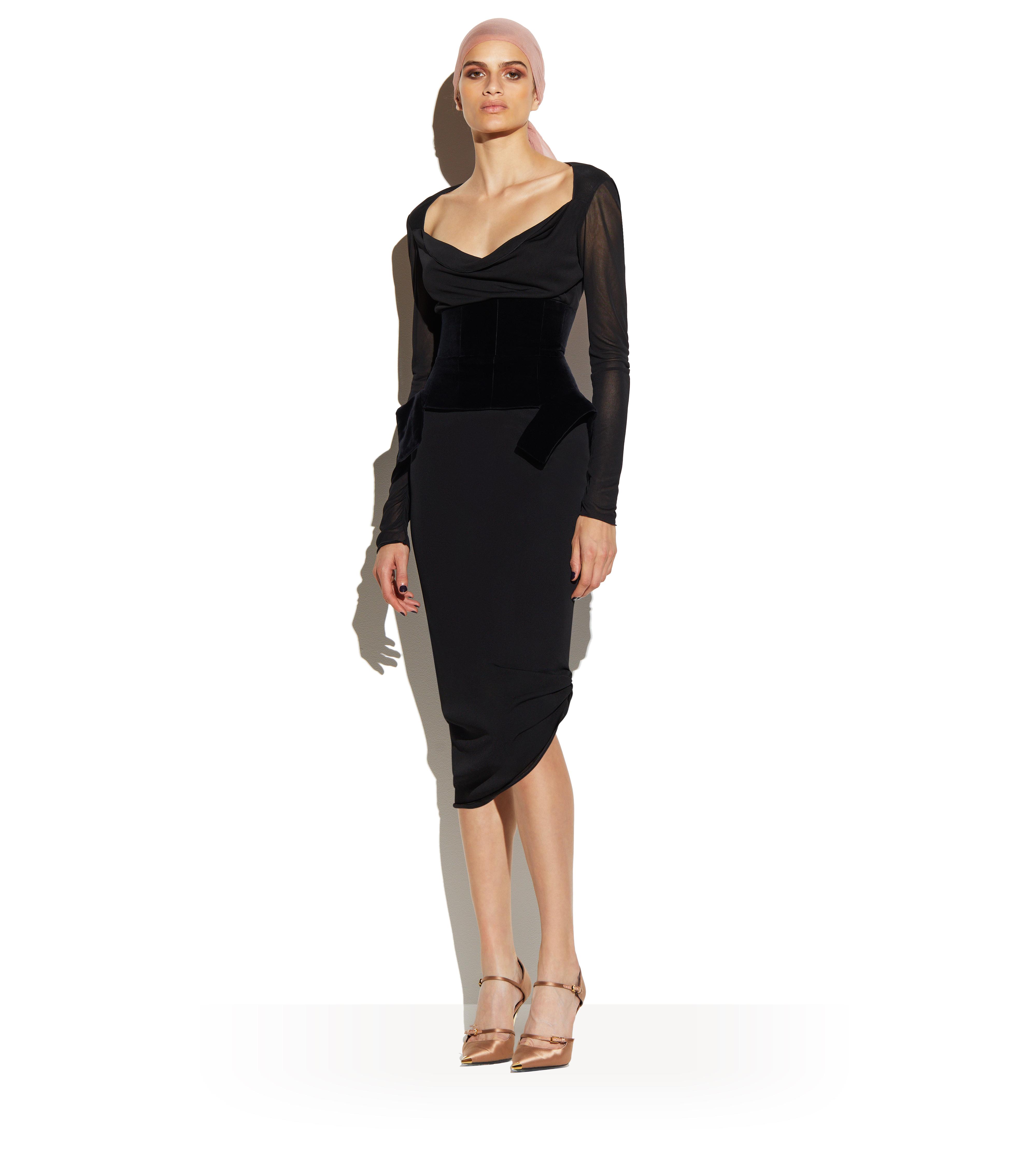 Draped Dress